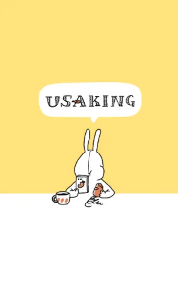 [LINE着せ替え] うさきんぐの画像1