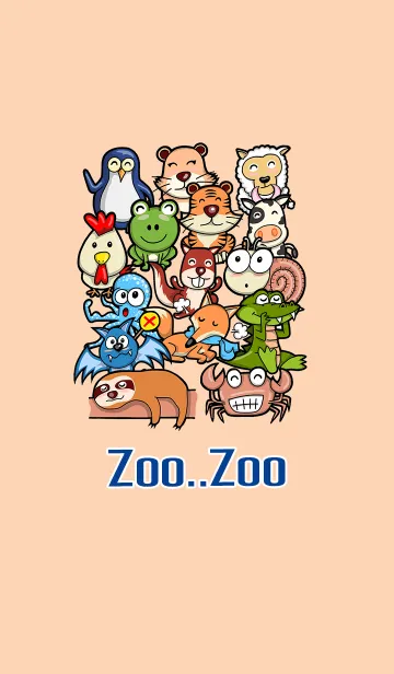 [LINE着せ替え] Zoo Zooの画像1