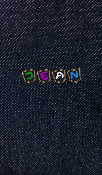 [LINE着せ替え] denim jeansの画像1