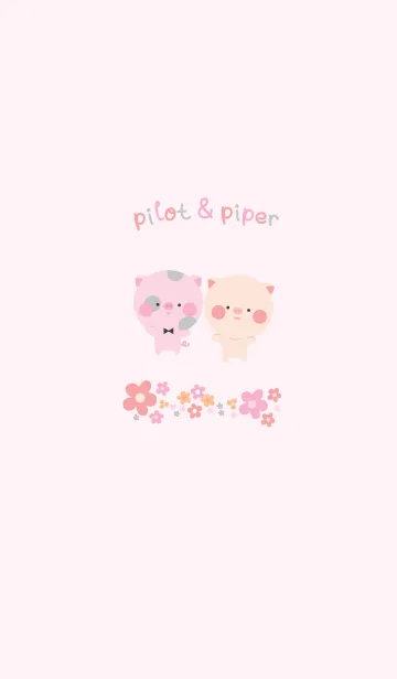 pilot ＆ piperのLINE着せ替え