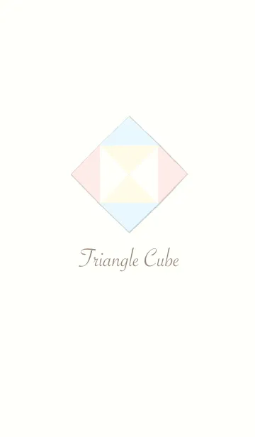 [LINE着せ替え] Triangle Cubeの画像1