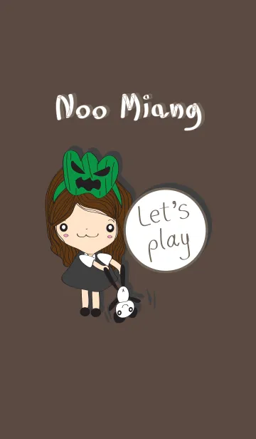 [LINE着せ替え] Noo Miang and Pandaの画像1