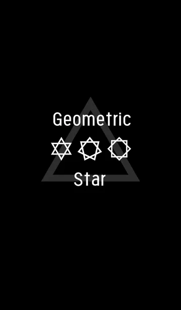 [LINE着せ替え] Geometric Starの画像1