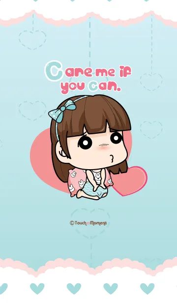 [LINE着せ替え] Care me if you can.の画像1