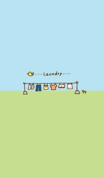 [LINE着せ替え] ＊Pretty laundry＊の画像1