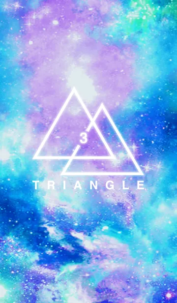 [LINE着せ替え] Triangle spaceの画像1