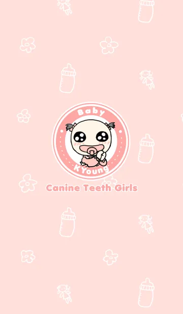 [LINE着せ替え] Canine Teeth Girls Babyの画像1