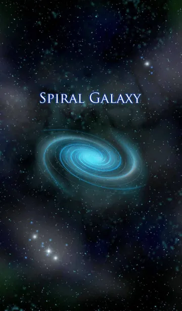[LINE着せ替え] Spiral Galaxy -渦巻き銀河-の画像1