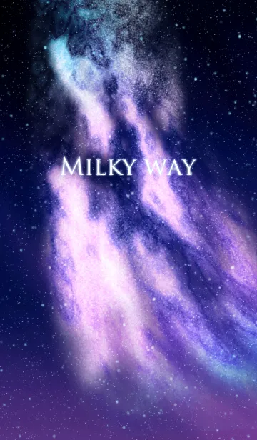 [LINE着せ替え] Milky way -天の川-の画像1