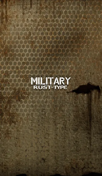 [LINE着せ替え] MILITARY RUST-TYPEの画像1