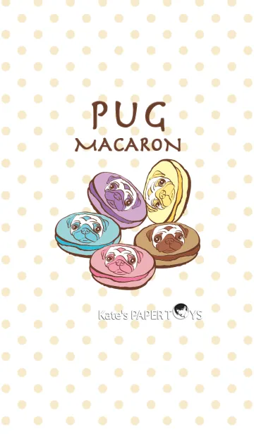 Pug Macaronの着せ替えメイン画像
