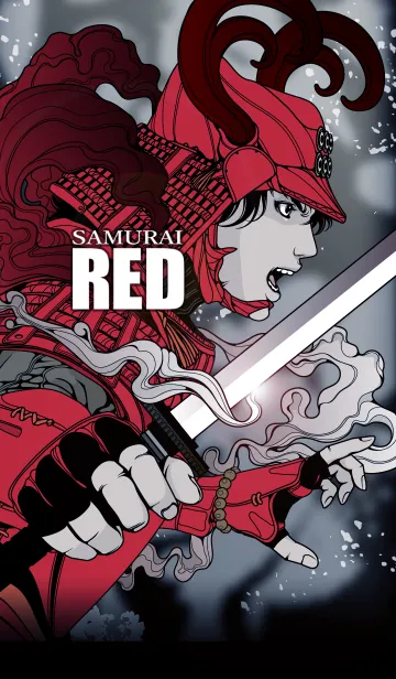 [LINE着せ替え] SAMURAI REDの画像1
