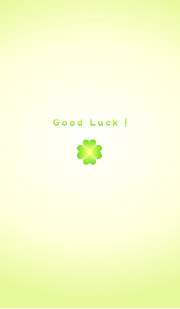 [LINE着せ替え] Good Luck！～幸運を～の画像1