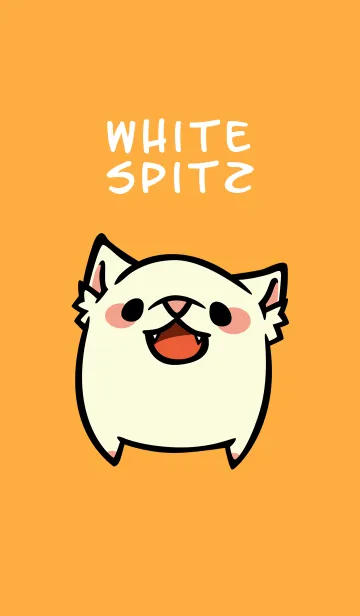 [LINE着せ替え] White Spitzの画像1