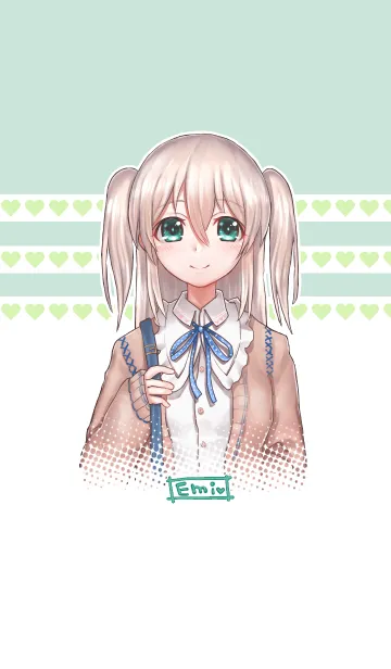 [LINE着せ替え] Emiです！の画像1