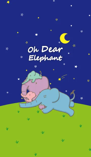 [LINE着せ替え] OH Dear elephantの画像1