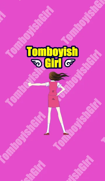 [LINE着せ替え] 脱線系女子！後輩もいっしょ！の画像1