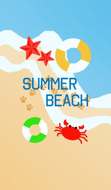 [LINE着せ替え] SUMMER BEACH 「サマービーチ」の画像1