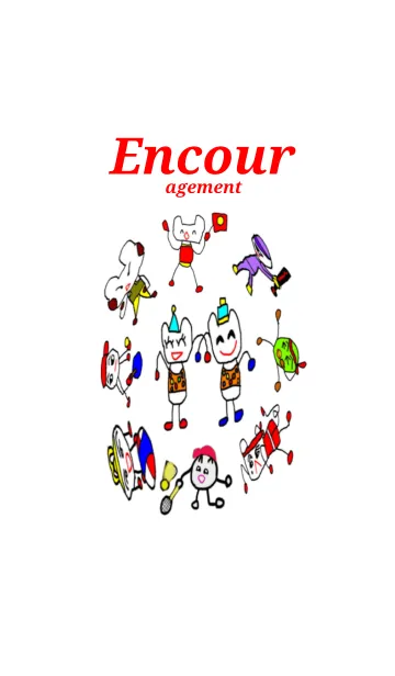 [LINE着せ替え] 声援の画像1