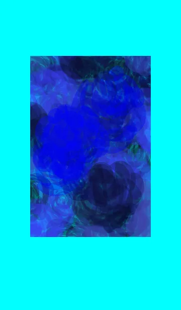 [LINE着せ替え] BLUE HEART ROSE！の画像1