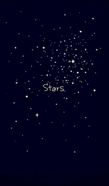 [LINE着せ替え] 夜空の星の画像1