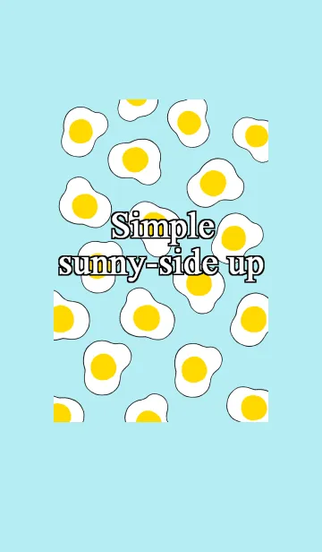 [LINE着せ替え] しんぷるめだまやき。の画像1