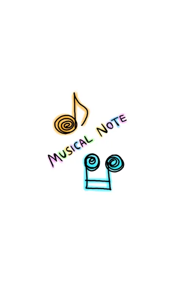 [LINE着せ替え] MUSICAL NOTEの画像1