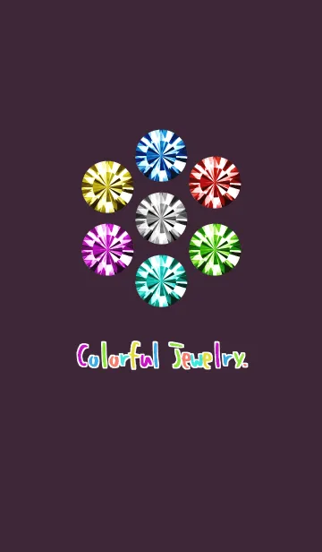 Colorful JewelryのLINE着せ替え