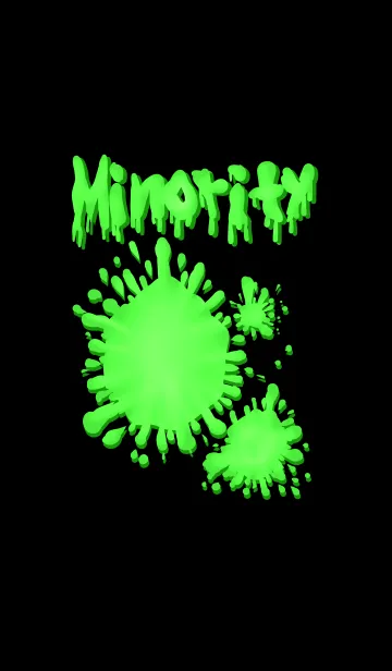 [LINE着せ替え] Minority greenの画像1