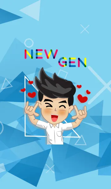 [LINE着せ替え] NEW Gen Love [Male]の画像1