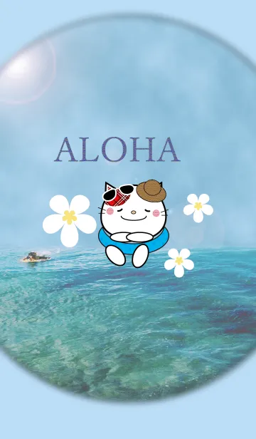 [LINE着せ替え] ALOHA-ALOHAの画像1