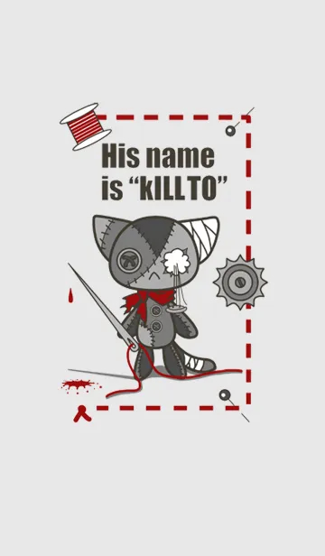 [LINE着せ替え] His name is KILLTOの画像1