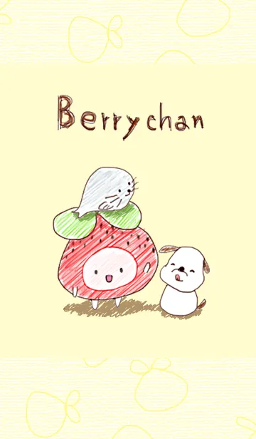 [LINE着せ替え] Berrychan and Friends : Puppy and Sealの画像1