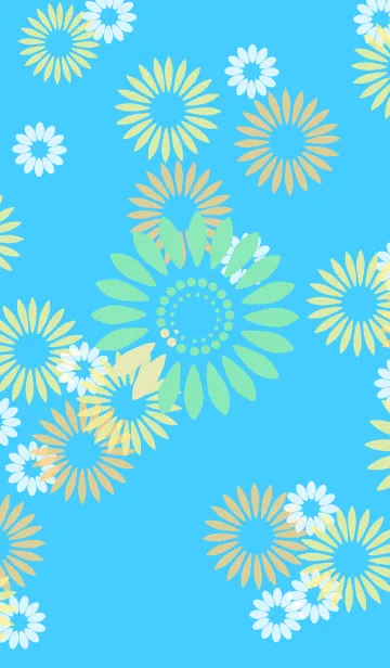 [LINE着せ替え] Sunflower_blueの画像1
