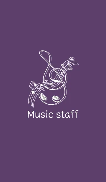 [LINE着せ替え] Music Staffの画像1