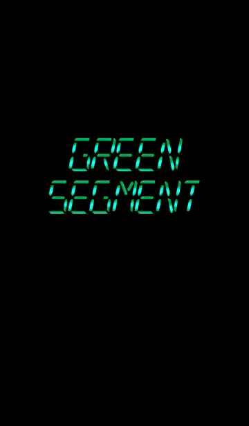 [LINE着せ替え] GREEN SEGMENTの画像1