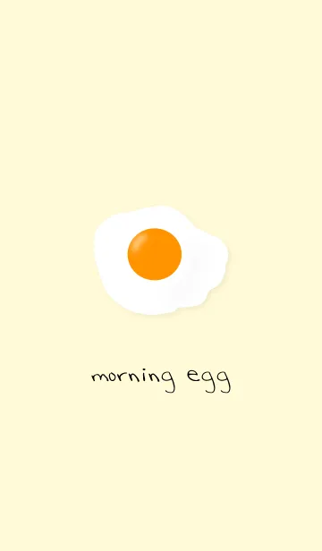 [LINE着せ替え] morning eggの画像1