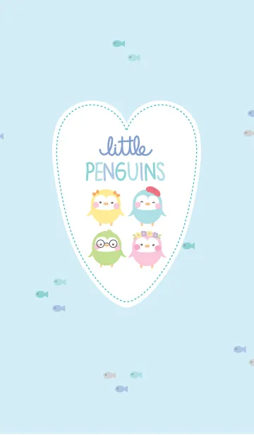 Little PenguinsのLINE着せ替え