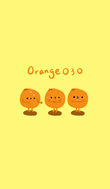 [LINE着せ替え] オレンジ030生活の画像1