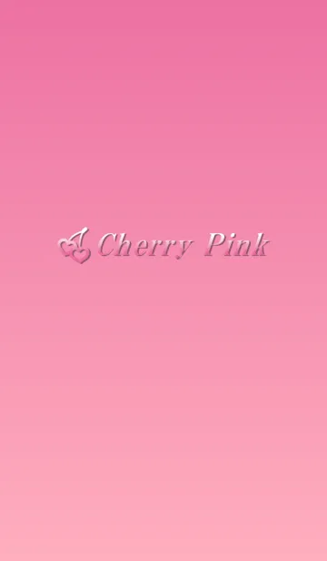 [LINE着せ替え] Cherry Pink. Simple color series.の画像1