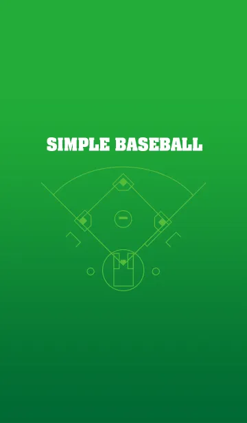 [LINE着せ替え] SIMPLE BASEBALLの画像1