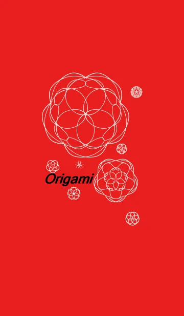 [LINE着せ替え] Modern Origamiの画像1