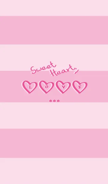 [LINE着せ替え] Sweet Heartの画像1