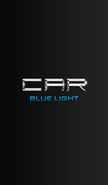 CAR 【BLUE LIGHT】の着せ替えメイン画像