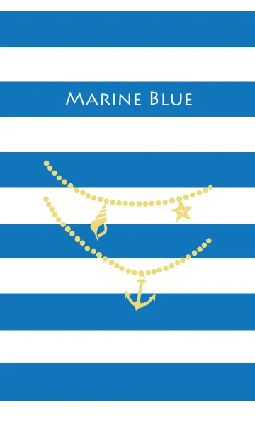 [LINE着せ替え] Marine Blue Style IIの画像1