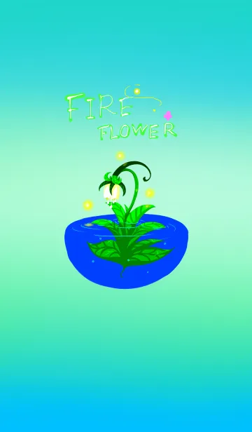 [LINE着せ替え] fire flowerの画像1