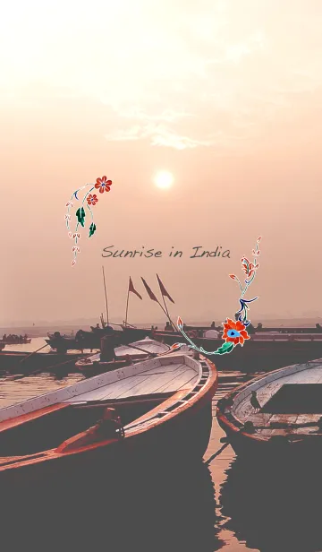 [LINE着せ替え] ガンジスの夜明けの画像1