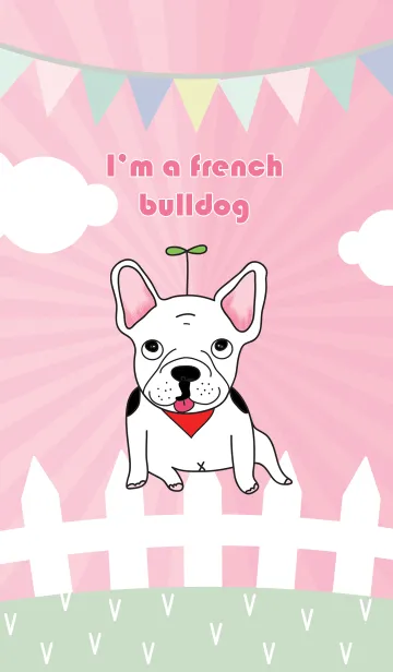 [LINE着せ替え] フレンチブルドッグの画像1