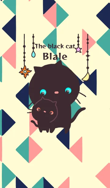 [LINE着せ替え] 黒猫のブラール ~starlight of surcus~の画像1