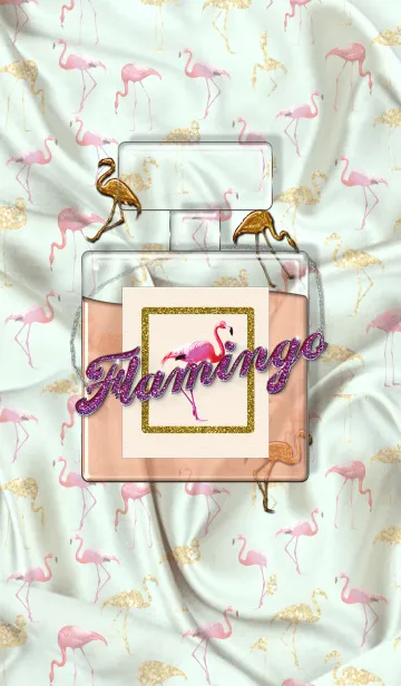 [LINE着せ替え] Pink Flamingoの画像1
